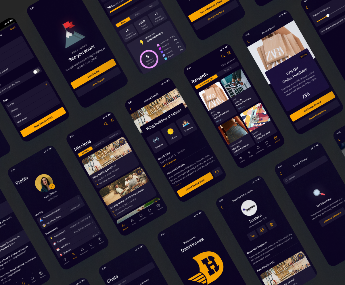 'DailyHeroes' App